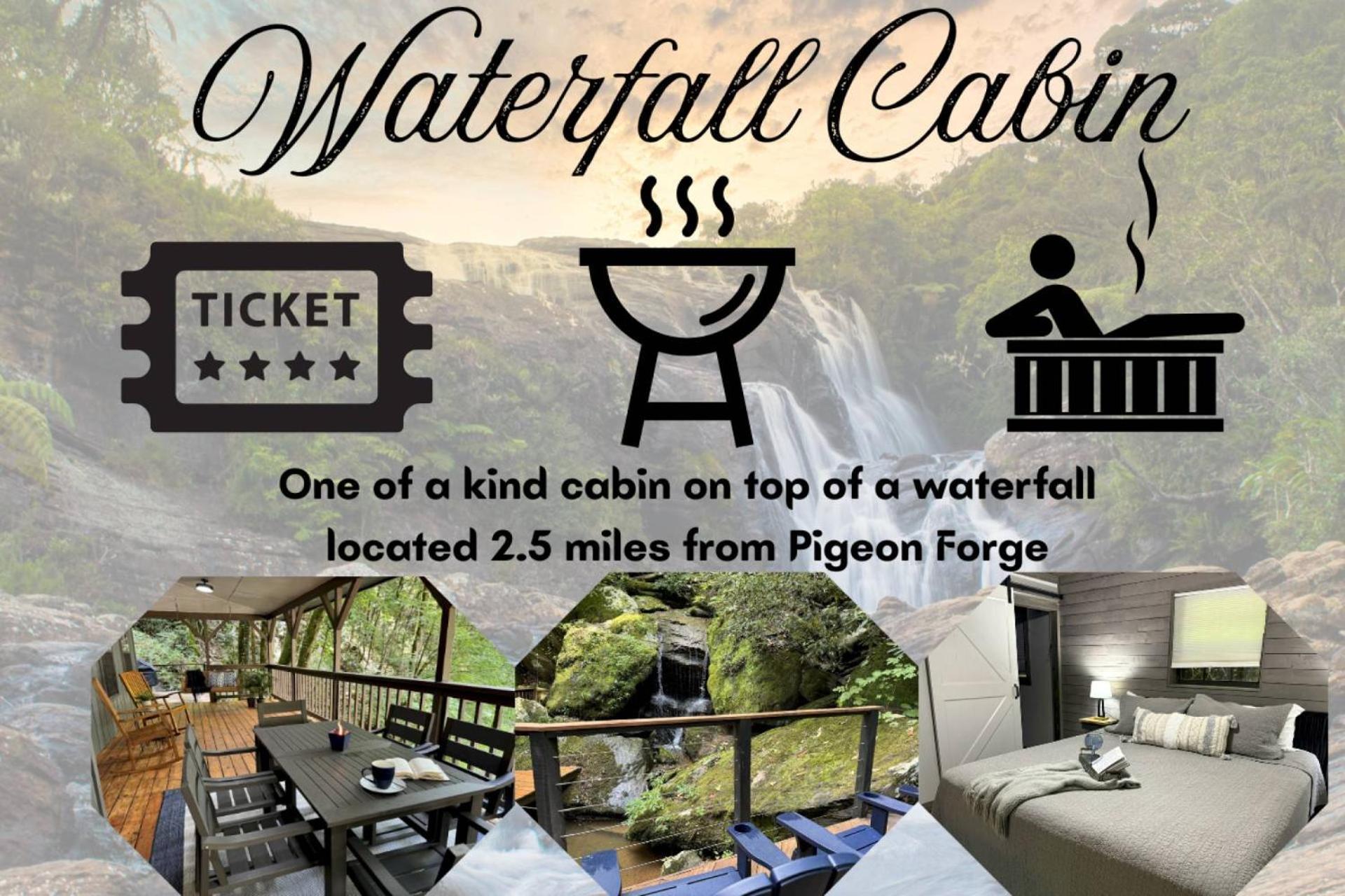 Waterfall Cabin McCookville エクステリア 写真